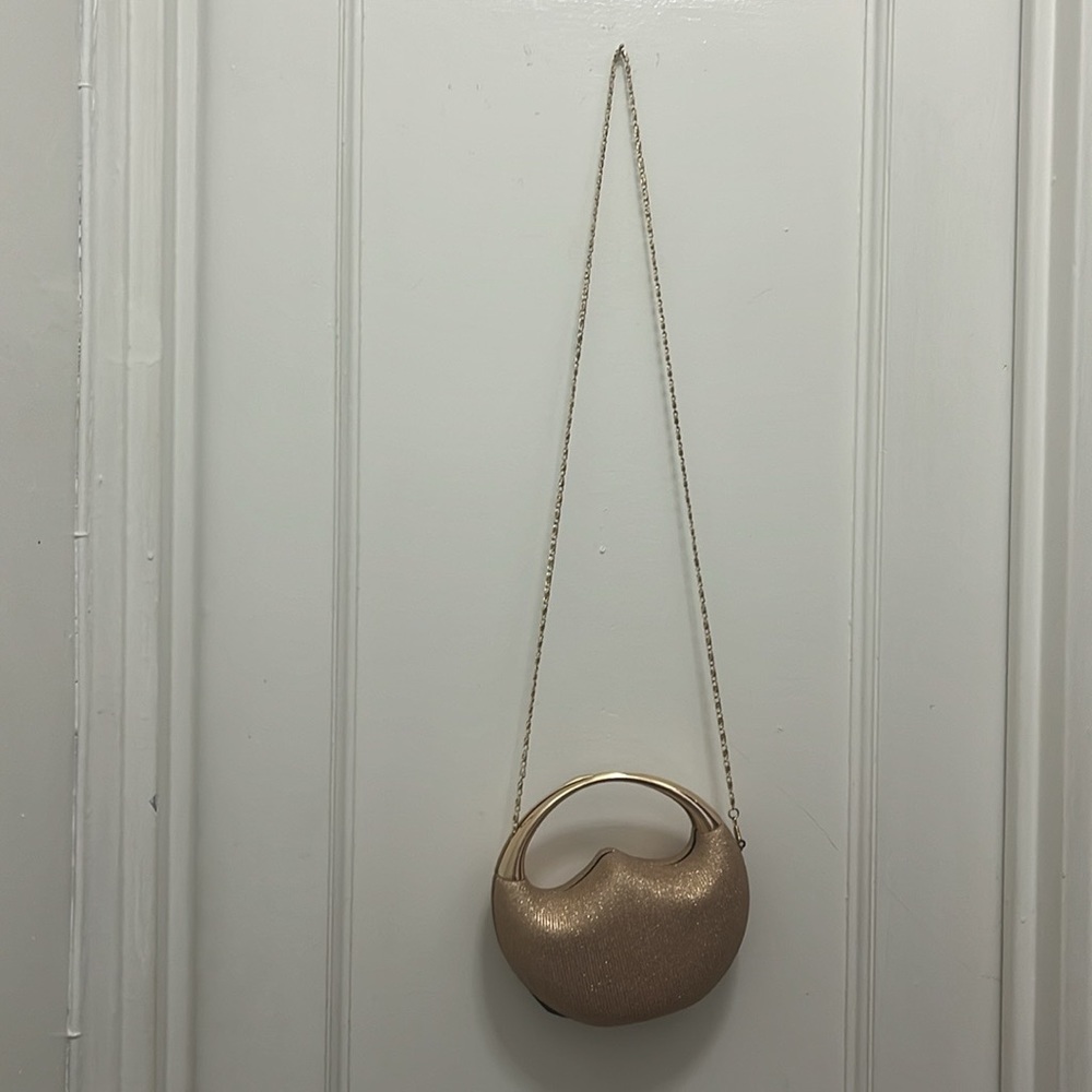Rose gold bag